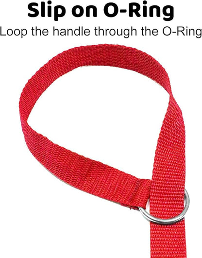 Downtown Pet Supply - 6ft Dog Kennel Slip Lead - Veterinarian, Grooming, Daycare & Rescue Supplies - One Size Leads for Dogs - 1" Thick 6 Pack