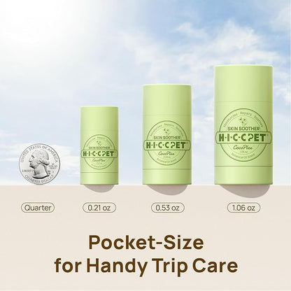 HICC PET Skin Balm for Dogs & Cats, Soothes Itching and Irritation Skin & Prevents Infection, Hypoallergenic Dog Moisturizer for Dry Itchy Skin, Lickable Hot Spot Treatment - 0.53oz