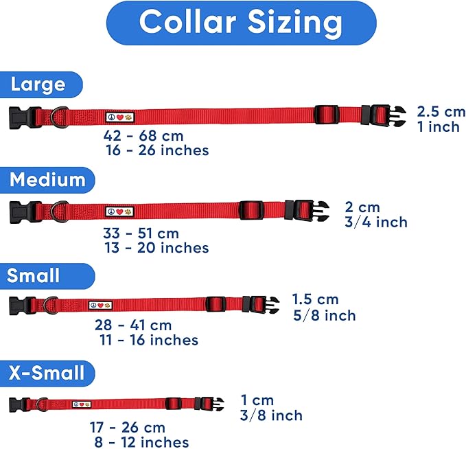 Pawtitas Reflective Dog Collar Adjustable Dog Collars for Small Dogs Puppy Collar Extra Small Dog Collar Orchid Purple Dog Collar