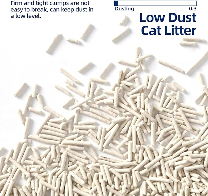 OPET Tofu Cat Litter with Odor Control, 17 lb Clumping Cat Litter, Ultra Absorbent, 100% Natural Ingredients, Flushable| Dust Free| Low Tracking (Fresh, 17 lb)