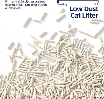 OPET Tofu Cat Litter with Odor Control, 17 lb Clumping Cat Litter, Ultra Absorbent, 100% Natural Ingredients, Flushable| Dust Free| Low Tracking (Fresh, 17 lb)