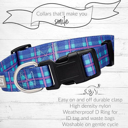 Lucky Love Dog - Adjustable Dog Collar and Leash Set with Easy Click Buckle for Small Dogs, Durable, & Comfortable Collar for Male & Female Dogs, Puppies & Adult Ones - Scotty Combo, Small