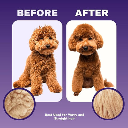 Dog Detangler Spray Dematting for Doodle - Natural Dog Leave in Conditioner Spray for Grooming and Mat Removal, Detangler Spray for Dogs Matted Hair, Puppy Poodle Detangler & Grooming