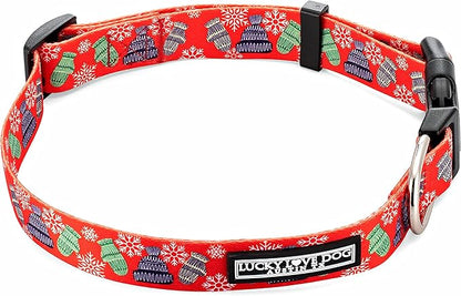 Lucky Love Dog - Adjustable Dog Collar with Easy Click Buckle for Small Dogs, Durable, & Comfortable for Male & Female Dogs, Pet Collar for Puppies & Adult Dogs - Chilly, Small
