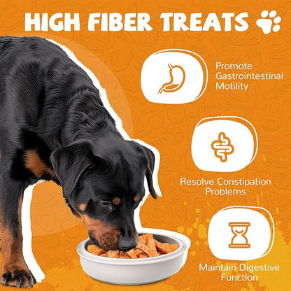 PAWUP Dog Treats Chicken Jerky Wrapped Sweet Potato, Natural Ingredients w/Taurine, Grain Free Dog Treats, 12.5 oz