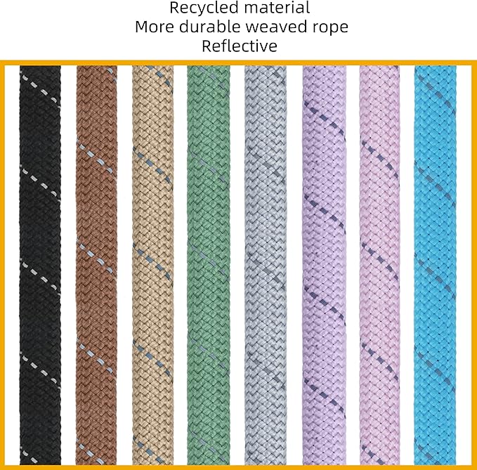 Reflective Slip Leads for Dogs 6FT, Slip Lead Dog Leash, Slip On Training Leash