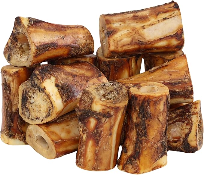 TREATOPIA Adventure Beef Marrow Dog Bones, Dynamo, 3”, 12 PC - All-Natural, Center-Cut, Long-Lasting, Healthy, Single Ingredient, Hand-Trimmed, Slow-Roasted, Made in The USA, No Additives