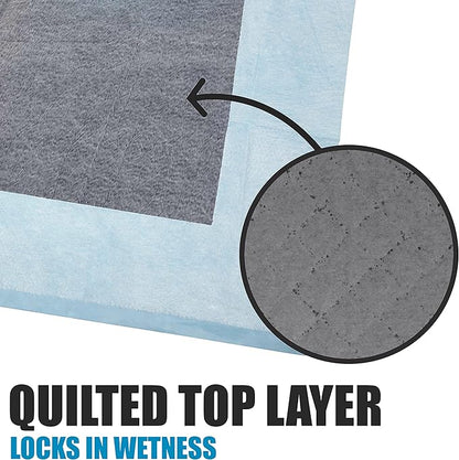 BV Charcoal Puppy Pads XL 320 Count 28"x34" - Leak-Proof Pee Pads for Dogs with 6-Layer Absorbent Design & Built-in Attractant - Dog Pad Extra Large with Charcoal for Odor Control - for Large Dogs