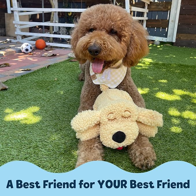 Snuggle Puppy SmartPetLove Special Edition Toys - Heartbeat Puppy for Dogs - Pet Anxiety Relief and Calming Aid - Comfort Dog Toys for Behavioral Training in Doodle