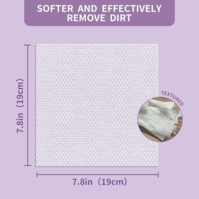 400 PCS Pet Wipes for Paws and Butt Hypoallergenic Pets Cleansing & Deodorizing Anal Gland Hygienic Puppy Wipes for Dogs Face and Body Wipes Cleaning Fur Doggie Wipes Doggy Wipes (Lavender)