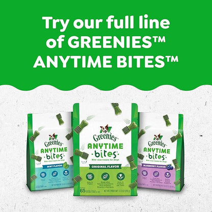 Greenies Anytime Bites Dog Treats, Original Flavor, 10.3 oz. Bag