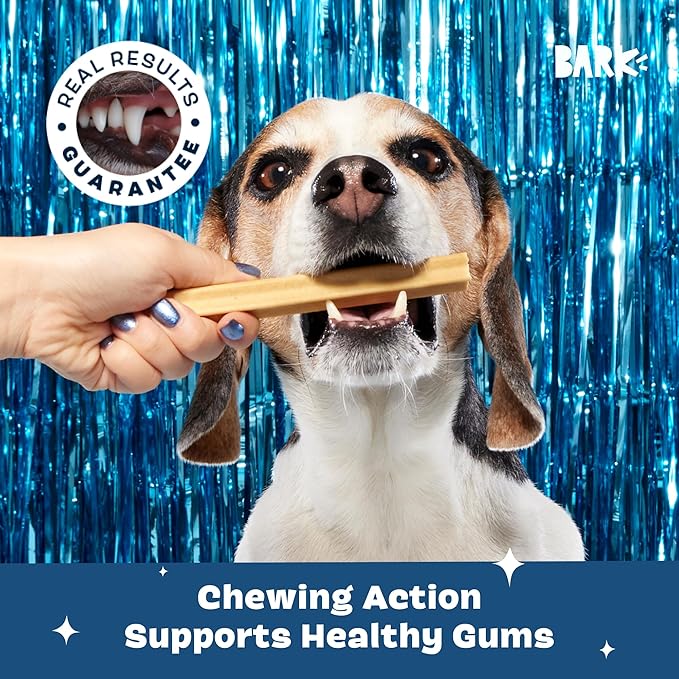 Barkbox Bright Original Dog Dental Chew Sticks Plaque and Tartar Cleaning, Medium Breeds (30 Chews)