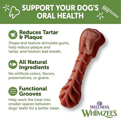 WHIMZEES Wellness Value Box Dog Dental Treats, Small Size, (89 Count)