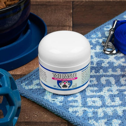 Squishface Toe Paste - Dog Paw Balm, Dog Paw Yeast Care, Soothing Dog Paw Cream for Happy, Healthy Paws! 2oz.