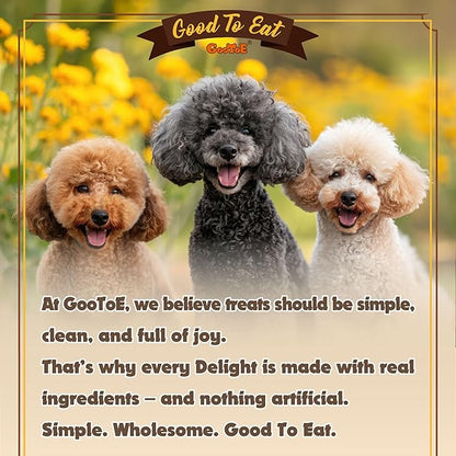 Gootoe Turkey Tendon Dog Treats – 100% USA-Sourced, Natural Snack, Premium Training Chews, Hypoallergenic, Reseal Value Bags, Size for Medium & Small Dogs, Braid (Medium) 3.17 oz/Pack (90gm)