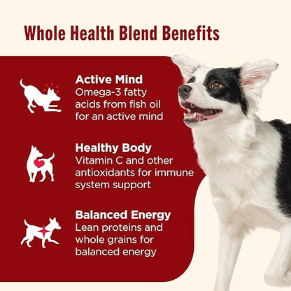 Nutrish Real Beef & Pumpkin Recipe Whole Health Blend Premium Paté Wet Dog Food, 13 oz. Can, 12 Count, Packaging May Vary (Rachael Ray)