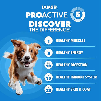 IAMS Proactive Health Healthy Weight Control Large Breed Adult Dry Dog Food with Real Chicken, 29.1 lb. Bag