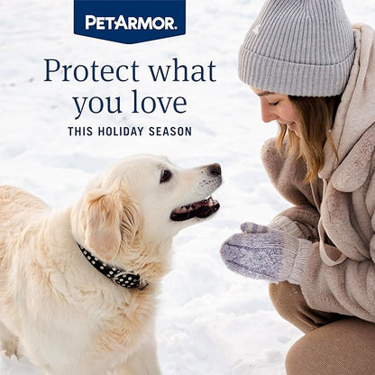PetArmor Plus Flea and Tick Prevention for Dogs, Medium Dog Flea and Tick Treatment, 3 Doses, Waterproof Topical, Fast Acting (23-44 lbs)
