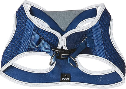 DOCO Dog Harness for Small Sized Dog - Athletica Adjustable, No Pull, No Choke, Puppy Vest Lightweight Air Mesh, Reflective, Puppy Essentials – Turquoise, Small (Chest 14.5"-15.5", Weight 6–10 lbs)