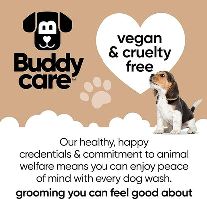 2in1 Dog Shampoo and Conditioner (16.90oz) | Coconut Scented Dog Shampoo Sensitive Skin | Hypoallergenic Itch Relief for Smelly Dogs | Essential Dog Grooming Supplies