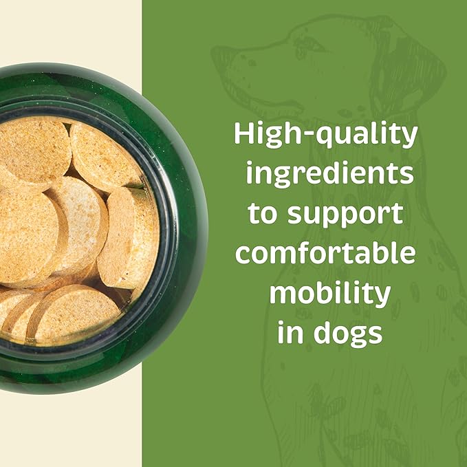 Spirited Paw Joint + Mobility - Joint Support & Comfortable Mobility for Dogs - Beet Root, Turmeric Extract & Ginger - Includes Antioxidants and Vitamins C & E - 100 Chewable Wafers