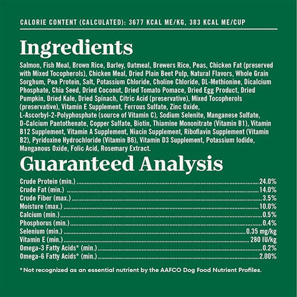 Nutro Natural Choice Adult Large Breed Dog Food Dry, Salmon & Brown Rice Recipe, 28 lb. Bag