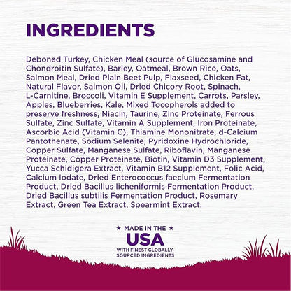 Wellness Complete Health Dry Dog Food, Small Breed, Wholesome Grains, Natural, Healthy Weight Turkey & Brown Rice Recipe, (12-Pound Bag)