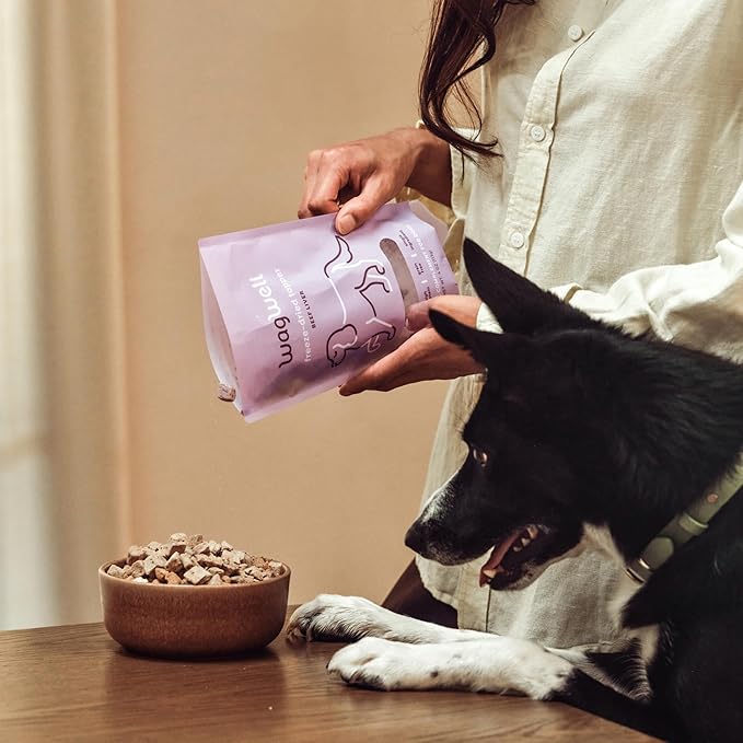 WagWell Beef Liver Freeze-Dried Topper - Grain Free, High Protein Daily Meal Complement for Dogs Made in The USA - Human Grade, Minimally Processed