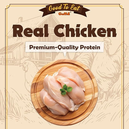 Gootoe Dog Treats, Chicken Jerky for Dogs - Premium Dog Training Treats; High-Protein, Gluten-Free, Hypoallergenic, Grain-Free, Chicken Sticks (Mini), 1.5 lb