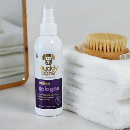 Dog Cologne - Tailien - 200ml - Distinctive and Inspired Scented Dog Cologne - Refreshes Between Dog Washes