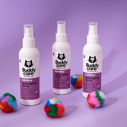 Buddycare Detangling Spray for Cats - Effective Cat Matted Fur Remover and Detangle Spray to Promote a Healthy Coat, Easily Removes Matted Hair for a Smooth and Shiny Coat