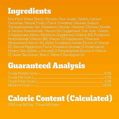 Pedigree Dentastix Large Breed Dog Treats, Fresh Flavor, 1.46 lb. Bag (28 Treats)