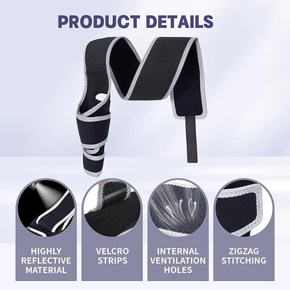 Dog Knee Brace for Torn Acl Hind Leg,Adjustable Four-Legged Universal Dog Knee Brace with Metal Support Strip,Keeps Joints Stable&Relieve Joint Pain and Ligament Damage,Size XL.