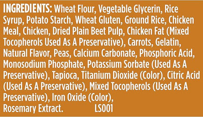 Nutrish Soup Bones Premium Dog Chews with Real Chicken and Veggies, 24 Chews (Rachael Ray)