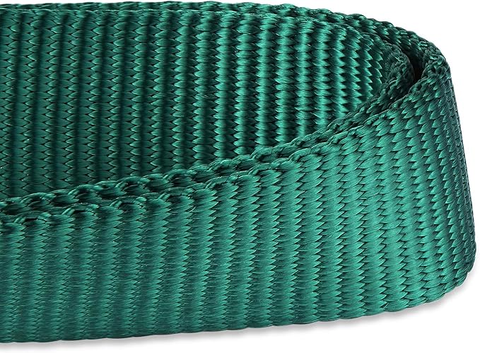 Hyhug Medium Dog Collar:Heavy-Duty Quick-Release Nylon Buckle, Adjustable & Durable, Cute Dog Collar (Medium, Dark Green)