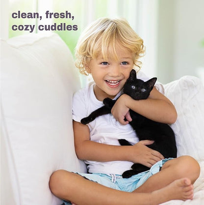 Mighty Meow Waterless Foam Shampoo for Cats - No Rinse, Dry Shampoo for Cats - Eliminates Odors - Gentle & Anti-Itch - Natural & Hypoallergenic Waterless Cat Shampoo – Fragrance Free - 8 fl oz