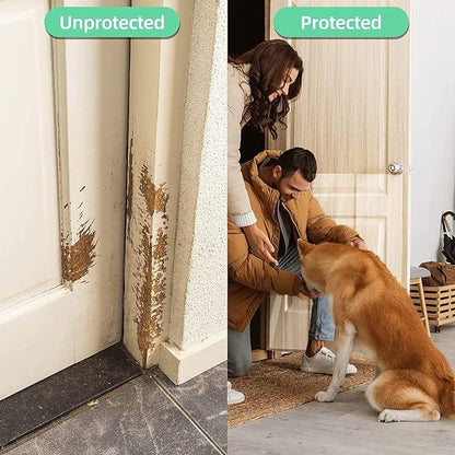Couch Protector from Cat Claws, Cat Scratch Furniture Protector for Sofa Corners, Beds, Door, Tables, Wall, 197"x12" Self-Adhesive Tapes for Furniture Scratching Deterrent