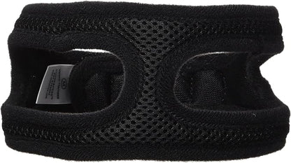 ChokeFree Velpro Mesh Pet Shoulder Harness Collar, 15"-16", Black