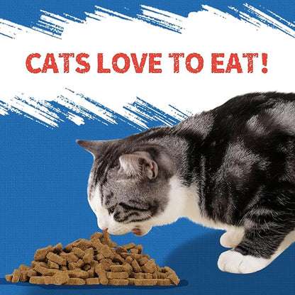 Just Try 16 OZ Tuna Cat Treats for Indoor Cats Training Treats with Real Tuna Omega-3 for Cats Joint Support & Skin Coat Health & Dental Care