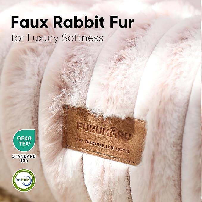 FUKUMARU Dog Bed, Calming Donut Dog Beds for Anxious Puppies, Modern Aesthetic Cat Bed with Gradient Print, Cute Round Pet Beds with Washable Cover, Orthopedic Puppy Bed, Camel, Small, 25 inches