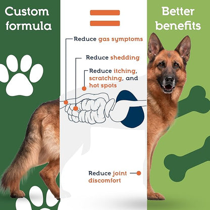 Pet Ultimates Probiotics for Dogs – 22-Species Dog Probiotics for Digestive Support & Antibiotics Recovery – Skin and Coat Supplement, Enhances Vitality – Dog Health Supplies (3 Pack)
