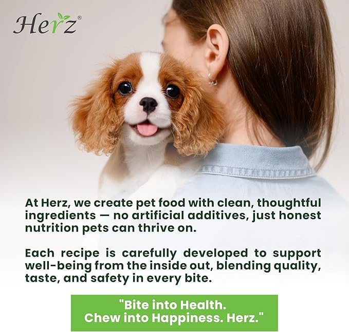 Herz Turkey Tendons for Dogs, Duo-Protein, Hypoallergenic Puppy Treats, USA-Sourced, Rawhide Free, Long Lasting Chews, Turkey Tendon & Chicken, Healthy Dog Treats for Small Dogs, Rope (S), 3 oz Pack