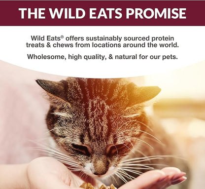 Wild Eats Simply Puree Ahi Tuna Tub for Cats | 48 Individual Servings of High-Protein, All-Natural Grain-Free Cat Treats | Easy-to-Serve, Delicious Puree Perfect for Snacking or Rewarding Your Cat