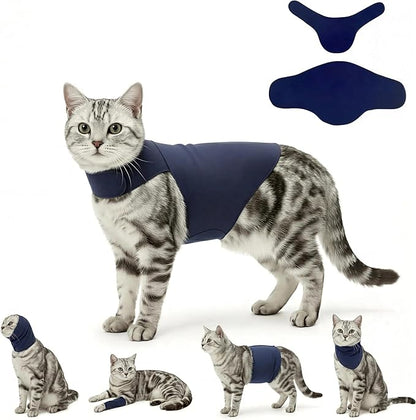 DAJIDALI® Dog & Cat Anxiety Vest & Female Spay Recovery Suit – Silent No-Velcro Calming Wrap – Universal Fit for All Breeds (Including Corgi & Frenchie)