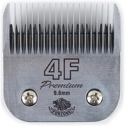 FURZONE Detachable Blade - Size 4F Blades 3/8", Made of Extra Durable Japanese Steel, Compatible with Most Andis, Oster, Wahl A5 Clippers