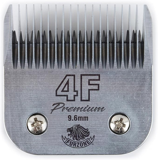 FURZONE Detachable Blade - Size 4F Blades 3/8", Made of Extra Durable Japanese Steel, Compatible with Most Andis, Oster, Wahl A5 Clippers
