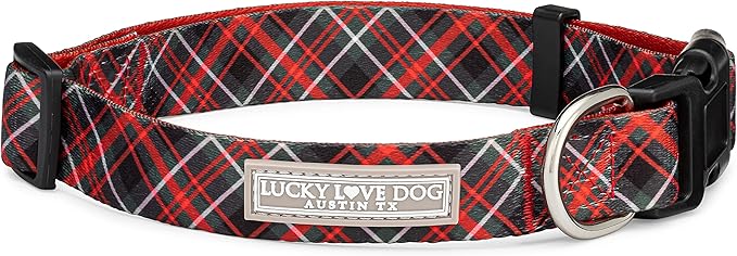 Lucky Love Dog - Adjustable Dog Collar with Easy Click Buckle for Small Ones, Durable, & Comfortable for Male & Female Dogs, Pet Collar for Puppies & Adult Dogs - Heywood, XS