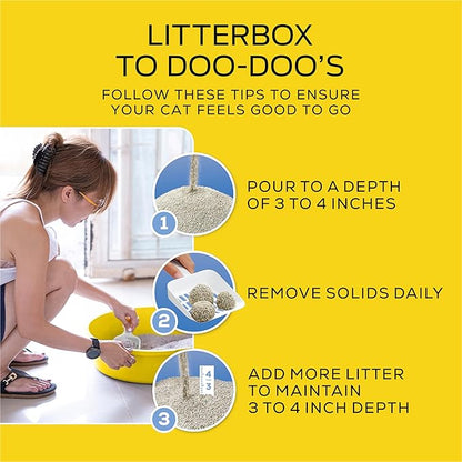 Purina Tidy Cats Lightweight, Low Dust, Clumping Cat Litter Odor Control 24/7 Performance Multi Cat Litter - 12 lb. Box