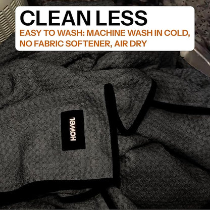 Dog Towel Blanket for Drying Dogs and Cover for Car Back Seat, XLarge 71" x 59", Ultra Quick Dry and Absorbent Microfiber, Light Weight, Machine Washable, Soaks Over 1.5L, Grey, Beach to Boot