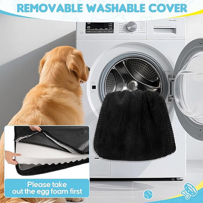 Dog Car Bed, Non-Slip Backseat Extender Pet Mat, Removable Washable Dog Bed for SUVs, Sedans & Trucks, Anti-Slip Travel Bed for Dogs, Easy Clean & Scratch-Proof & Comfort (50"x24.6")